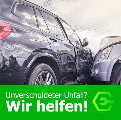 Unverschuldeter Unfall - Wir helfen